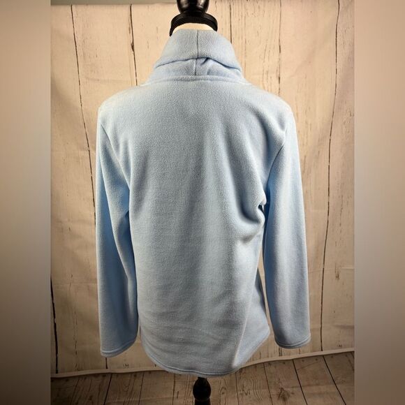 ‼️final must bundle‼️ Basic Editions Plush Pullover Shawl Collar Blue - Picture 2 of 5